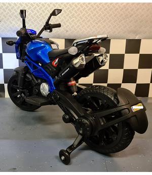 MOTO INFANTIL GROM SUPERBIKE 12V AZUL, 3 a 6 años,   INDA243-c4ks01